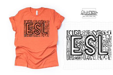 ESL Typography SVG