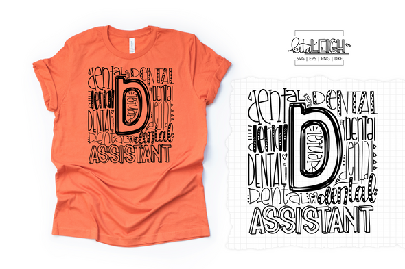 Dental Assistant Typography