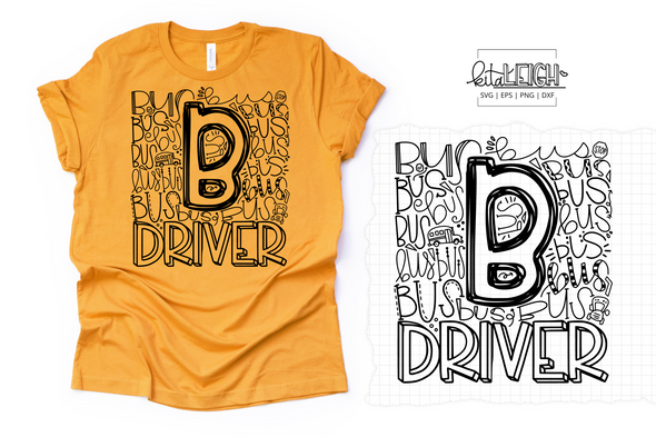 Bus Driver Typography