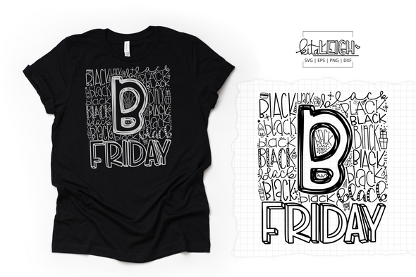 Black Friday Typography SVG