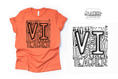 Vi Visually Impaired Typography