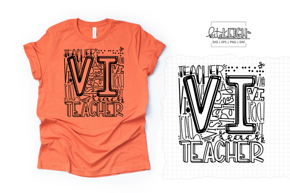 Vi Visually Impaired Typography