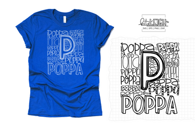 Poppa Typography SVG