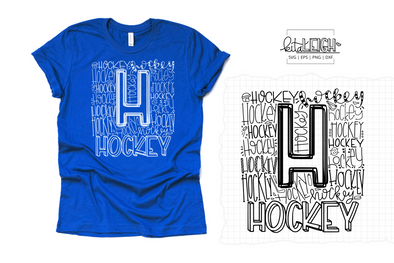 Hockey Typography
