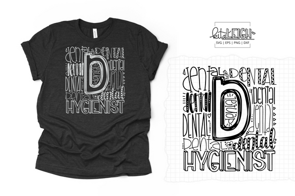 Dental Hygienist Typography