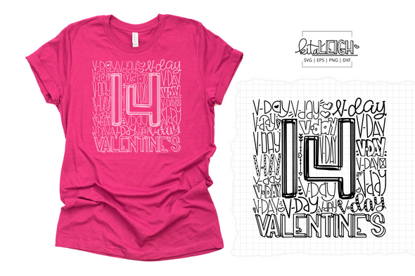Valentine's Day Typography
