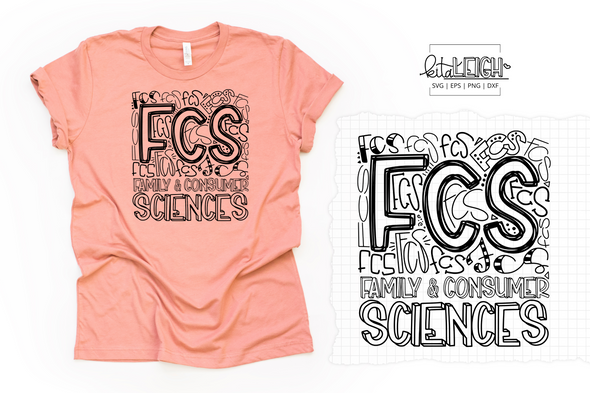 FCS Family Consumer Sciences Typography