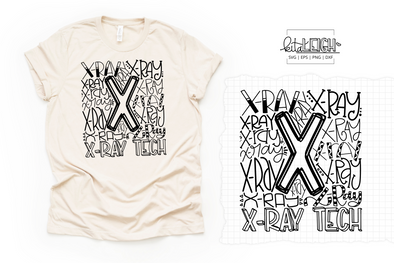 X Ray Tech Typography