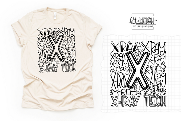 X Ray Tech Typography