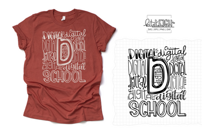 Digital School Typography