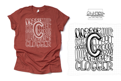 Clogger Typography SVG