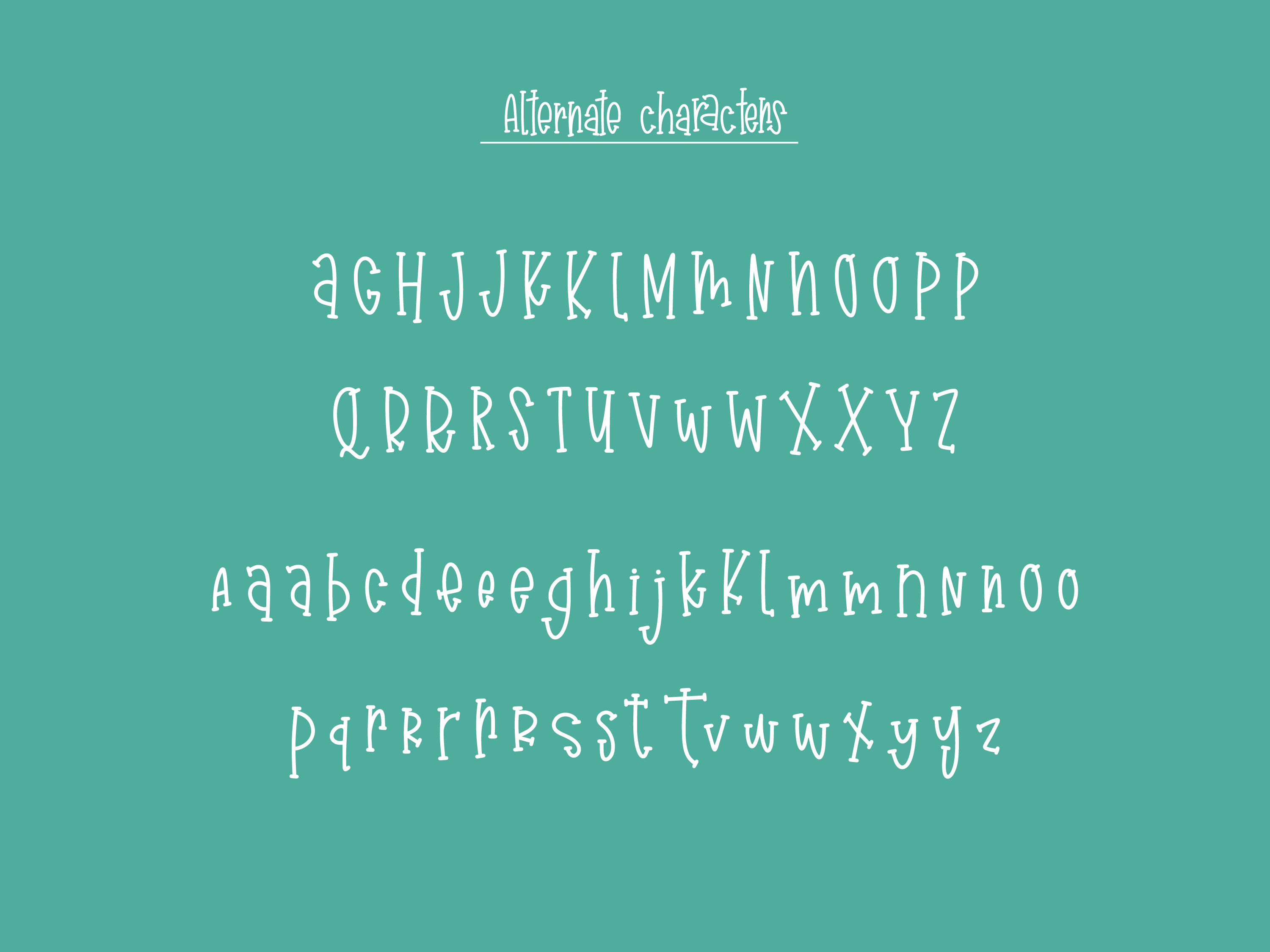 Jersey League | Handwritten, Playful, and Perfect Font for Craft Projects