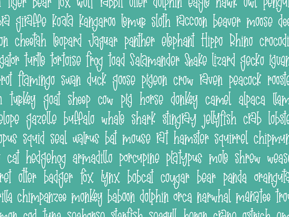 Jersey League | Handwritten, Playful, and Perfect Font for Craft Projects