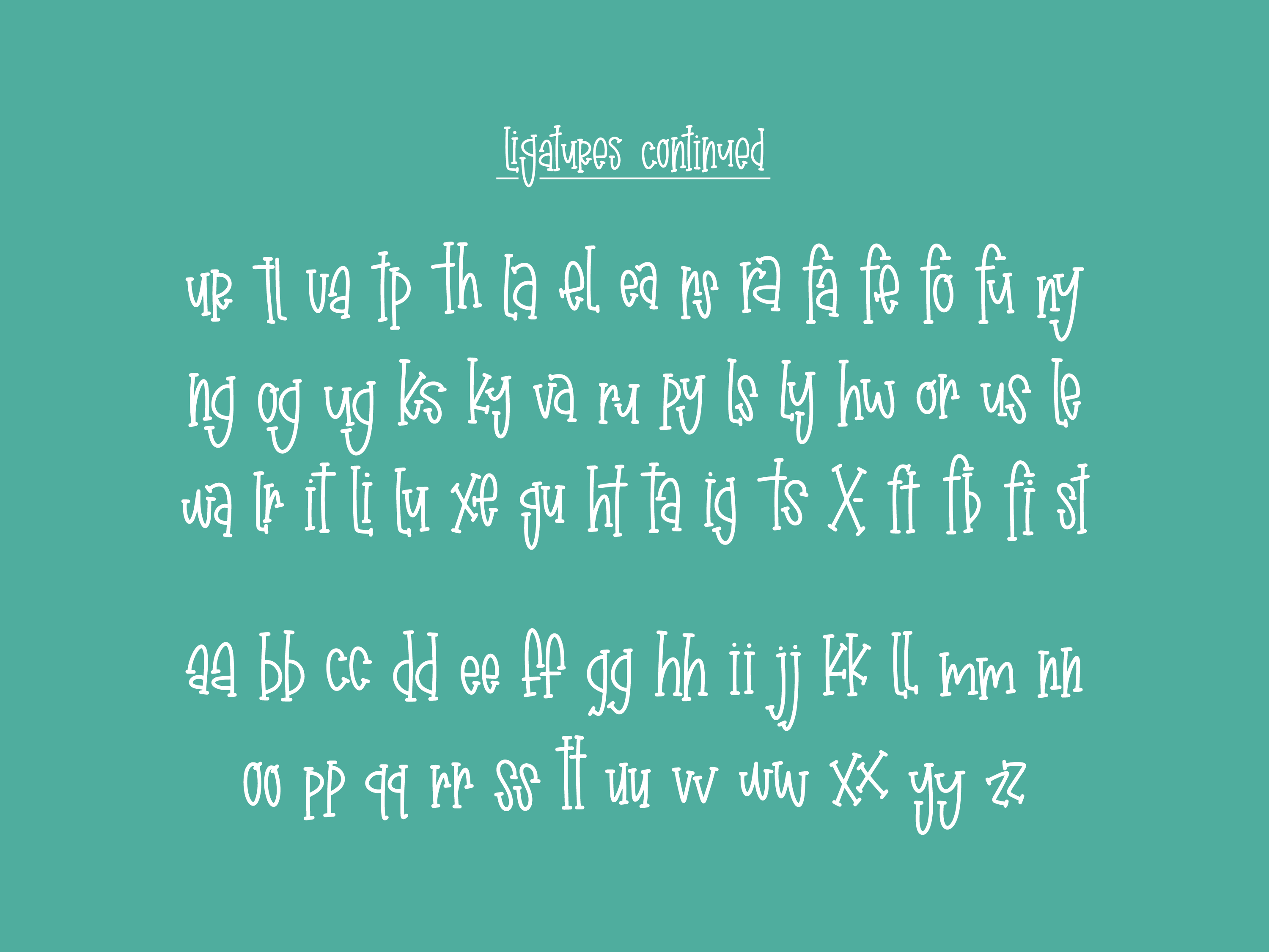 Jersey League | Handwritten, Playful, and Perfect Font for Craft Projects