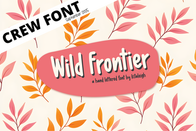 Wild Frontier Kitaleigh Crew Font for September 2025