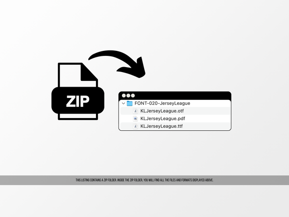 Jersey League | Handwritten, Playful, and Perfect Font for Craft Projects