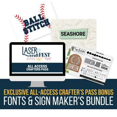 Exclusive All-Access Pass Bonus | Fonts and Sign Makers Bundle