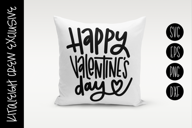 Happy Valentines Day, Cut File