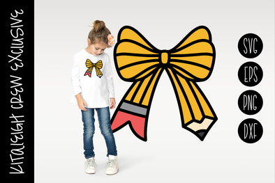 Pencil Bow, Cut File