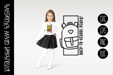 Back to School Ready, Cut File