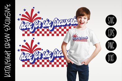 Here for the fireworks, Cut File