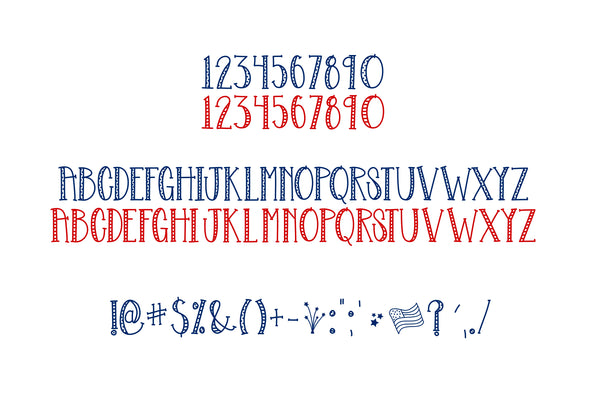 Liberty a Patriotic Font