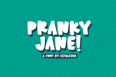 Pranky Jane Font