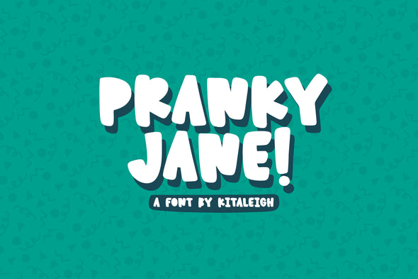 Pranky Jane Font