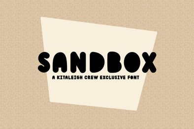 Sandbox Kitaleigh Crew Exclusive Font