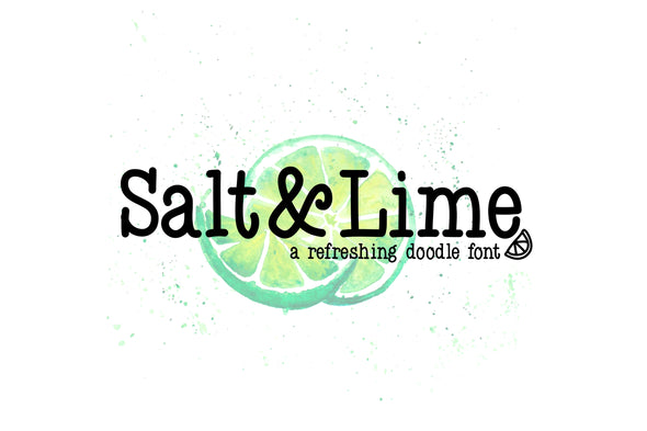 Salt & Lime a Refreshing Font