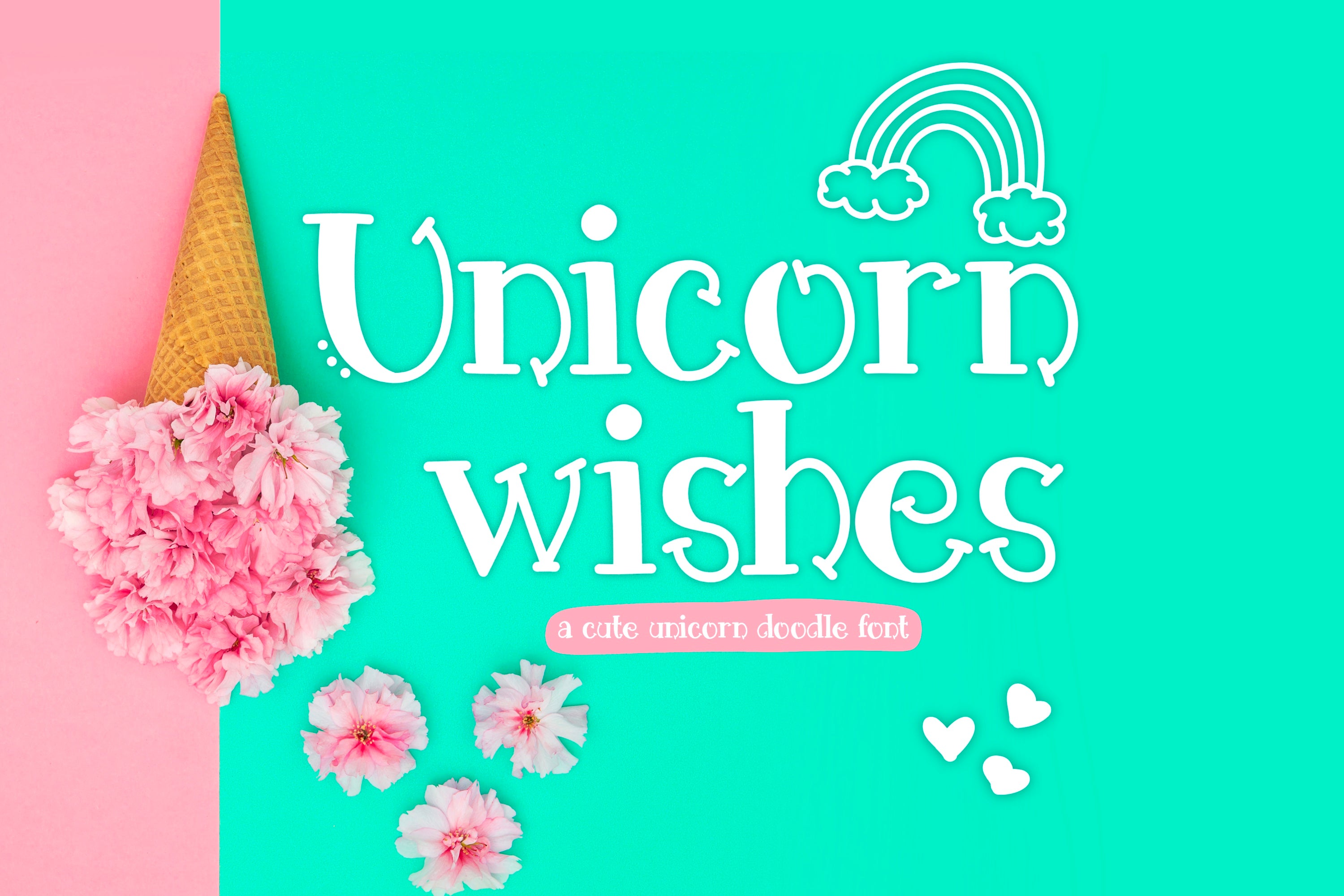 Unicorn Wishes a Handwritten Typeface