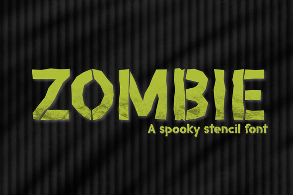 Zombie Font