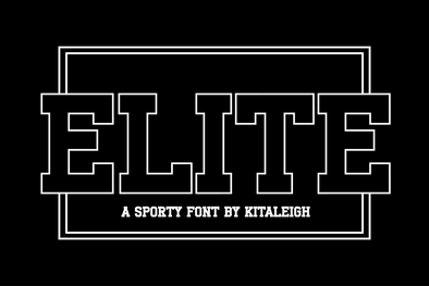 Elite Sport Font