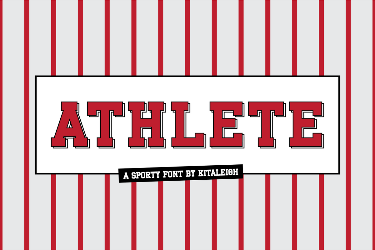 Athlete Font – Kitaleigh LLC