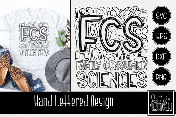 FCS Family Consumer Sciences Typography