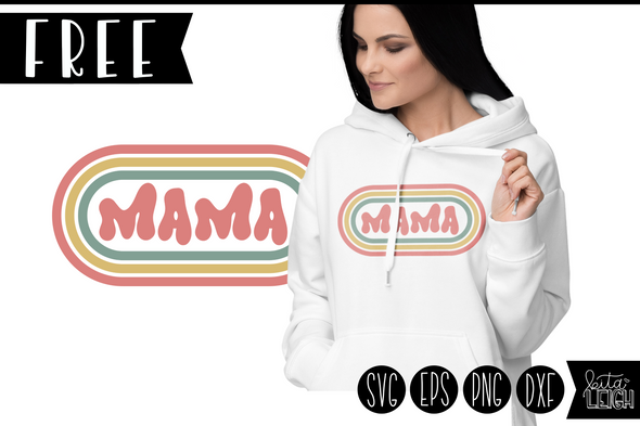 Retro Mama SVG Design