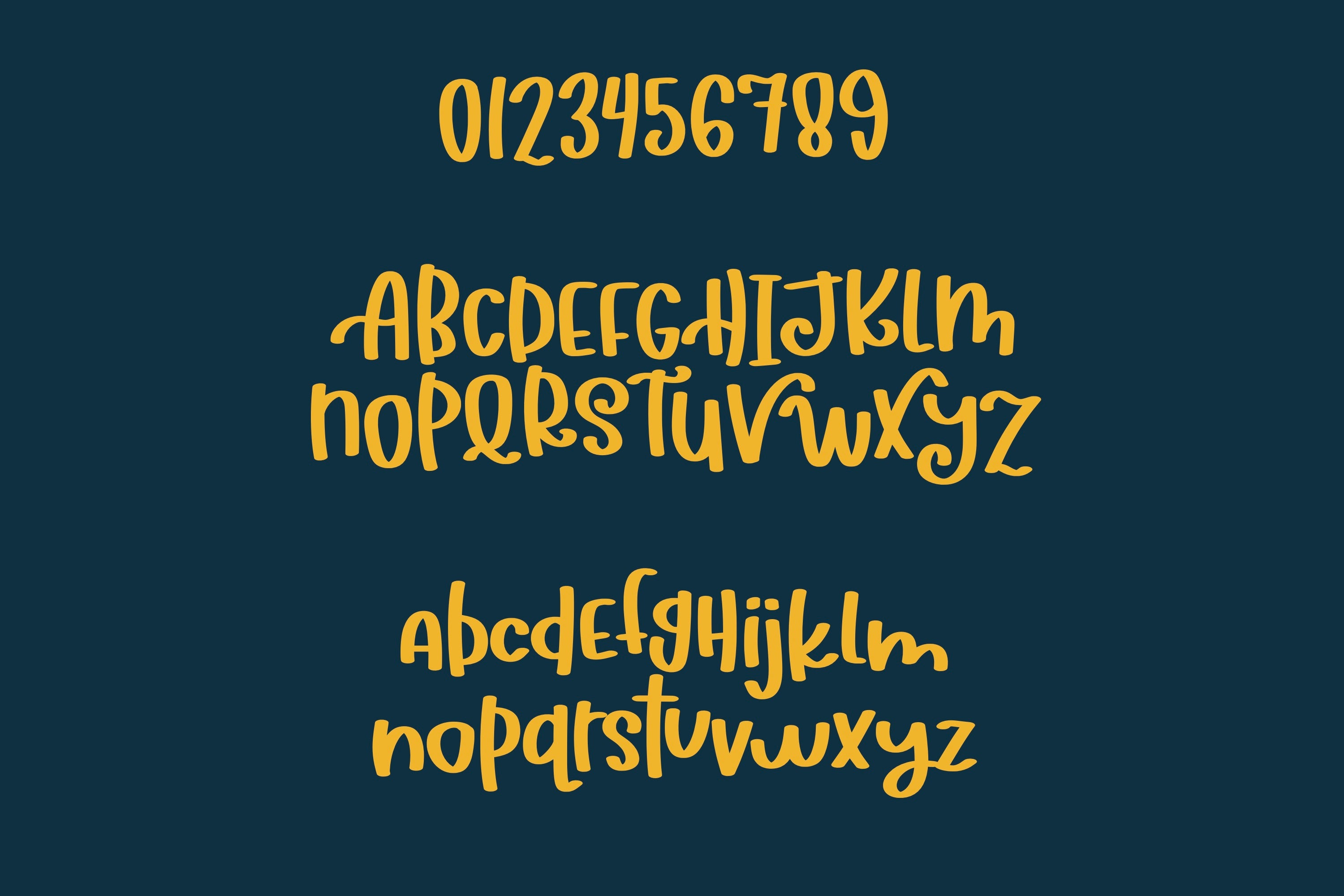 Hallelujah a Hand Lettered Font