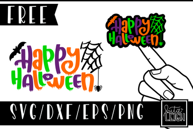 Happy Halloween Free SVG Design