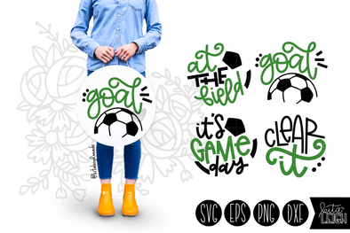 Soccer Hand Lettered Rounds