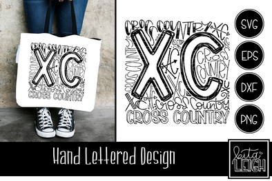 XC Cross Country Typography
