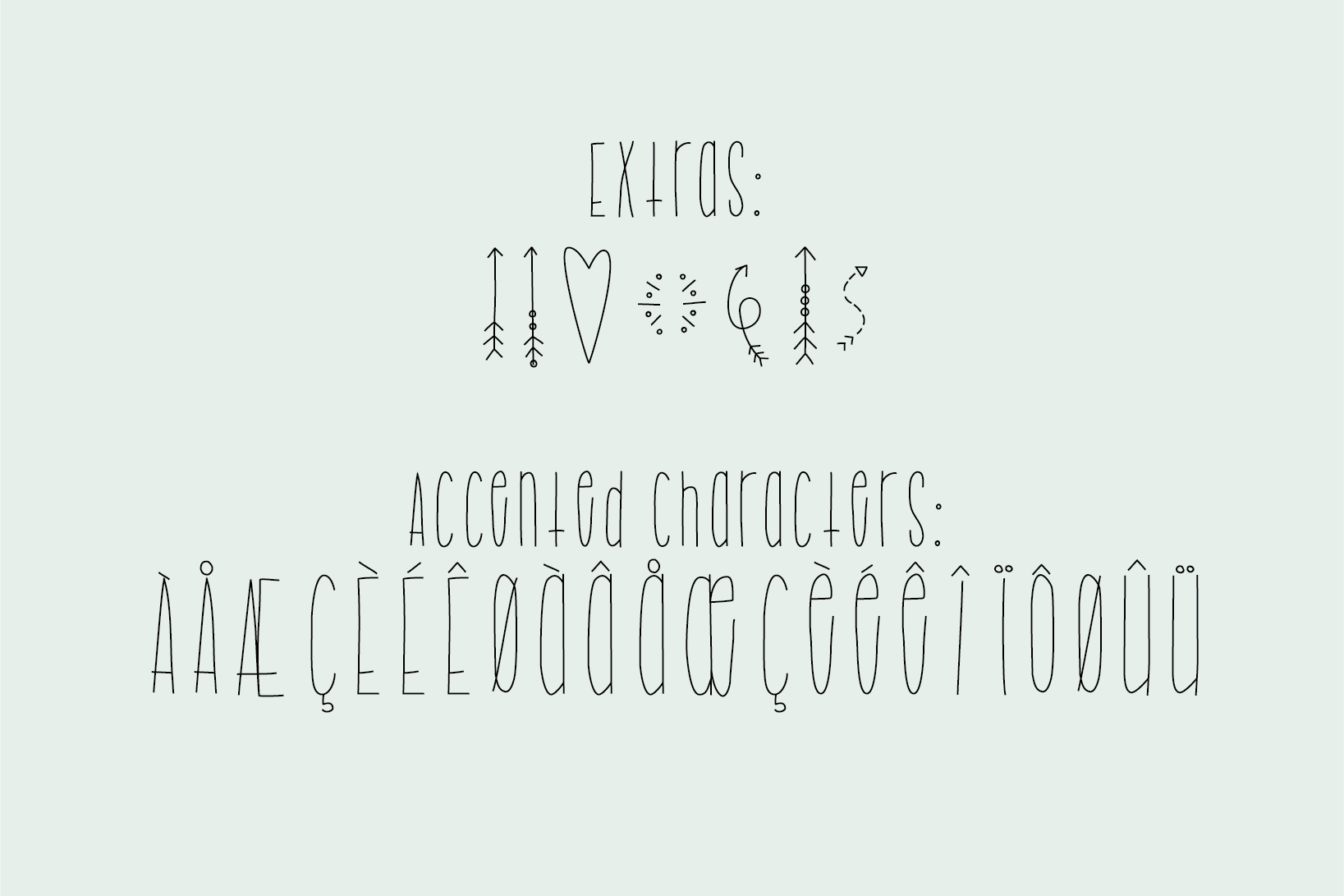 Lovebug Hairline Font, Scoring, Sketching, Foil Quill