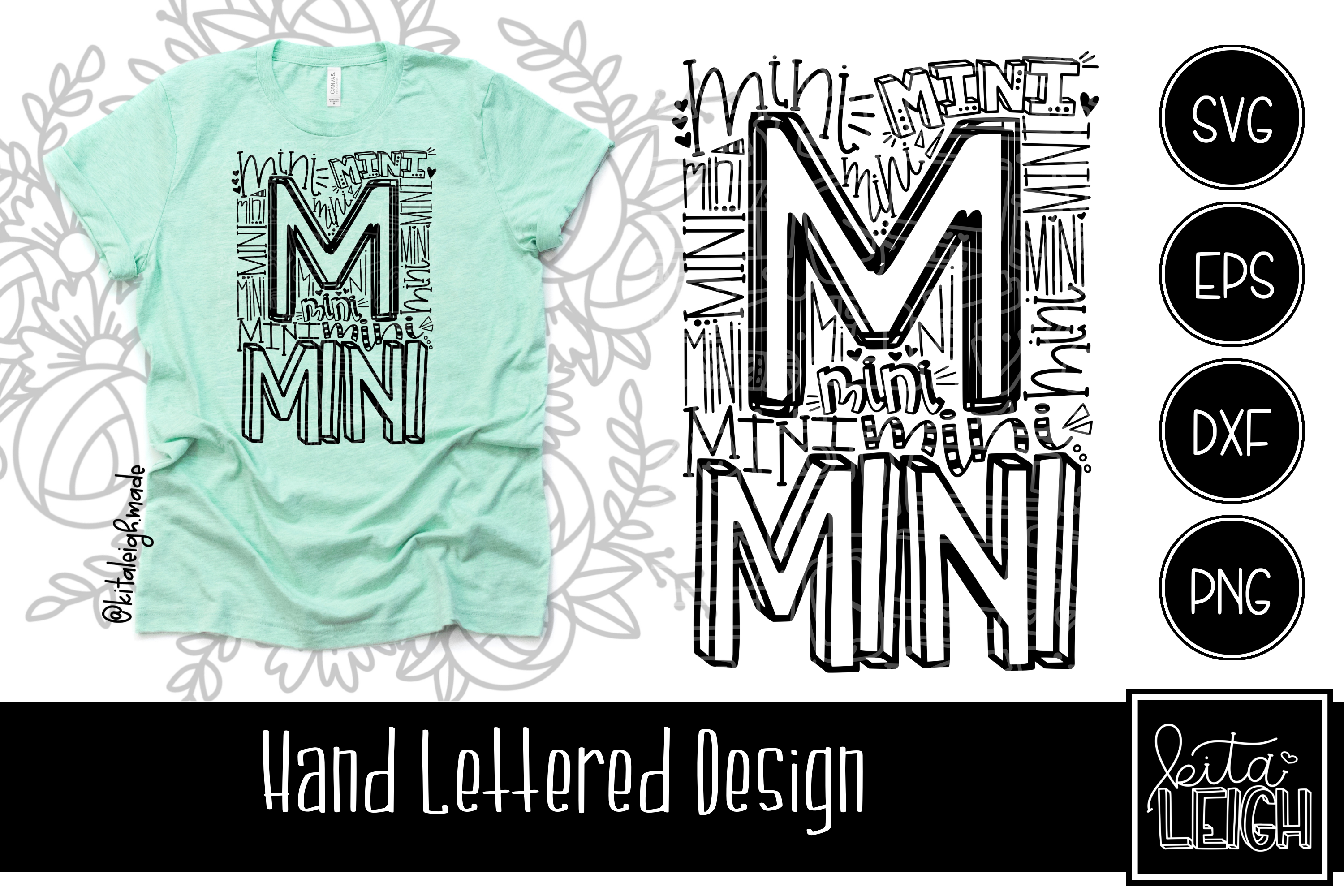 Mini Typography Mini Typography SVG – Kitaleigh LLC