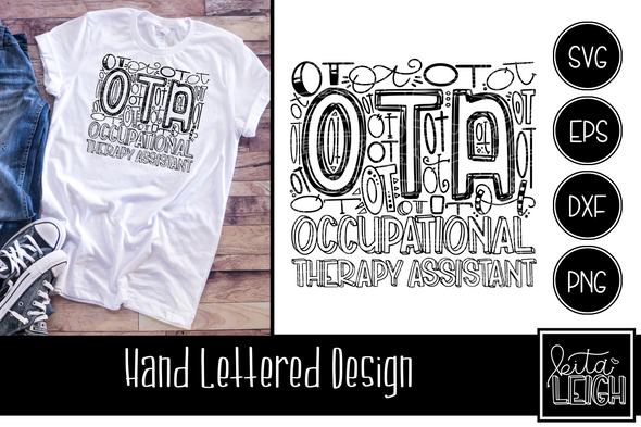 OTA Occupational Therapy Typography