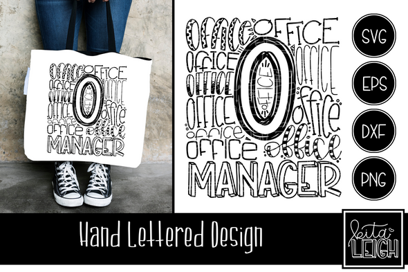 Office Manager Typography