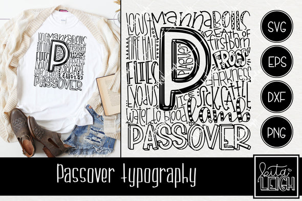 Passover Typography