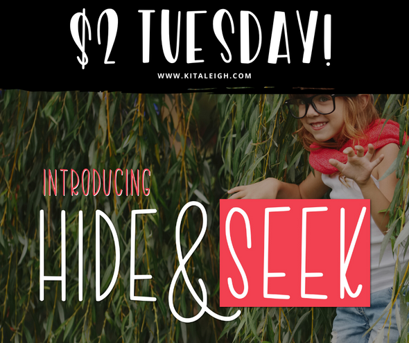 Hide and Seek Font