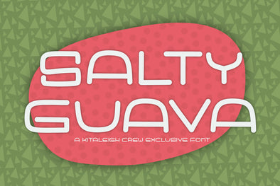 Salty Guava Font
