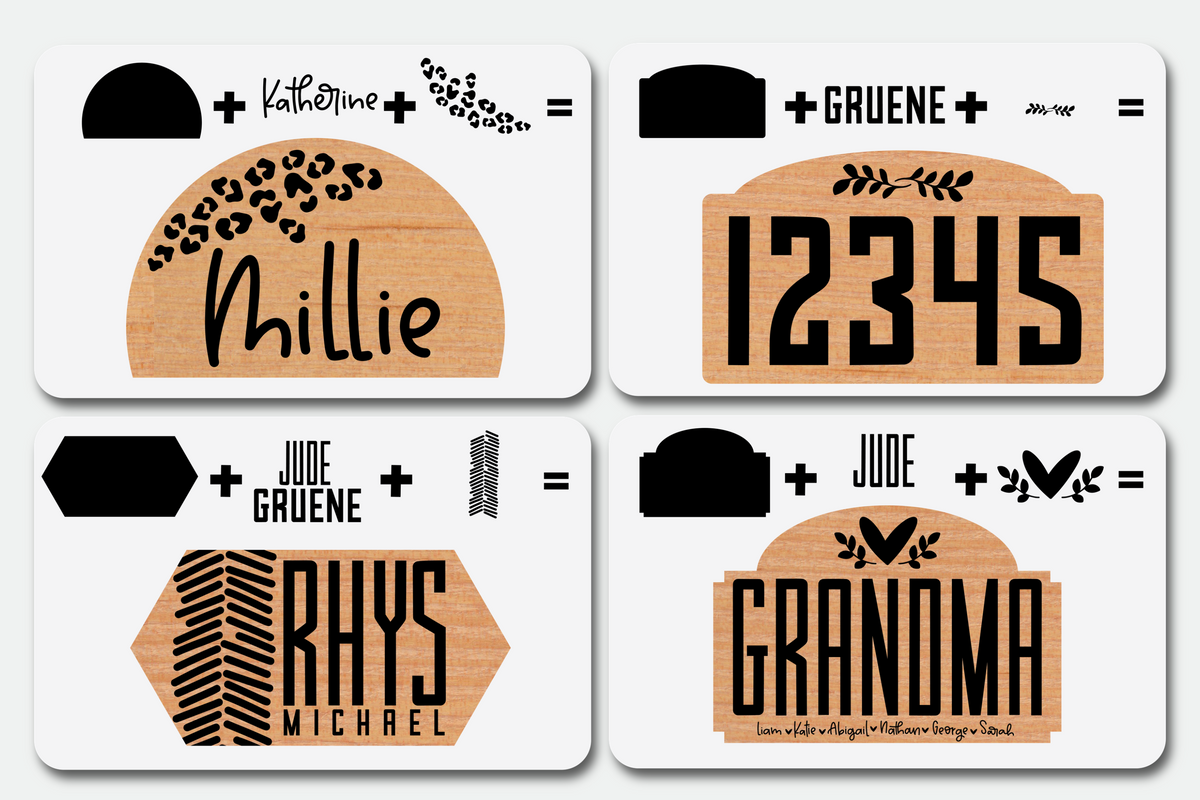 Sign Makers Creator Kit Bundle | 44 Elements and 4 Fonts – Kitaleigh LLC