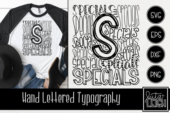 Specials Teacher Typography