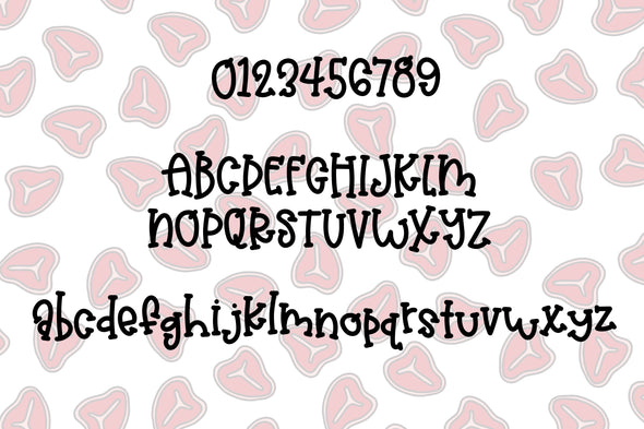 Steakhaus a Hand Lettered Font